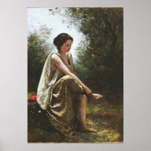 Poster Corot - Eurydice ferido