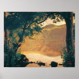 Poster Corot - Lago Nemisee
