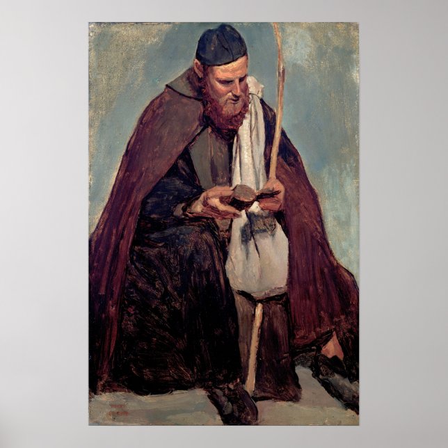 Poster Corot - Leitura Monk Italiana (Frente)