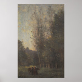 Poster Corot - O Pequeno Dormir
