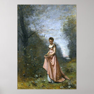Poster Corot - Primavera Da Vida