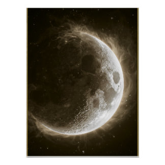 Pôster Corpo Celeste l -- Arte de Parede da Lua