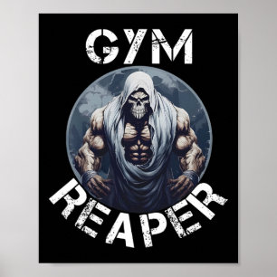 Poster Corpo de Preparação do Esqueleto do Halloween por