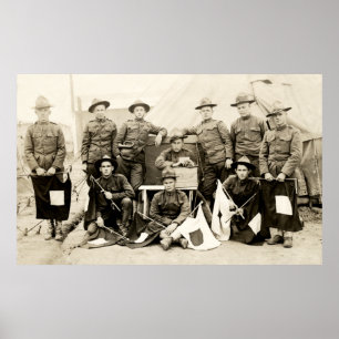 Pôster Corpo de Sinais WWI US