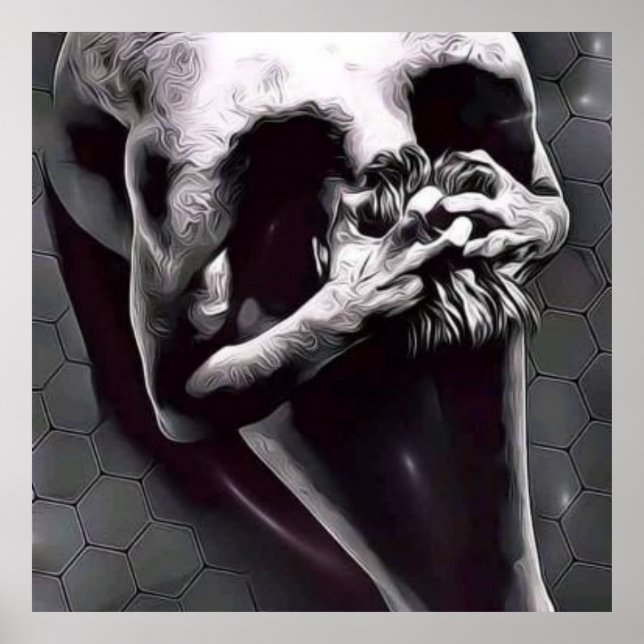 Poster Corpo do crânio (Frente)