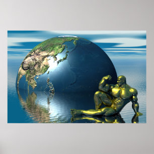 Pôster corpo do ouro