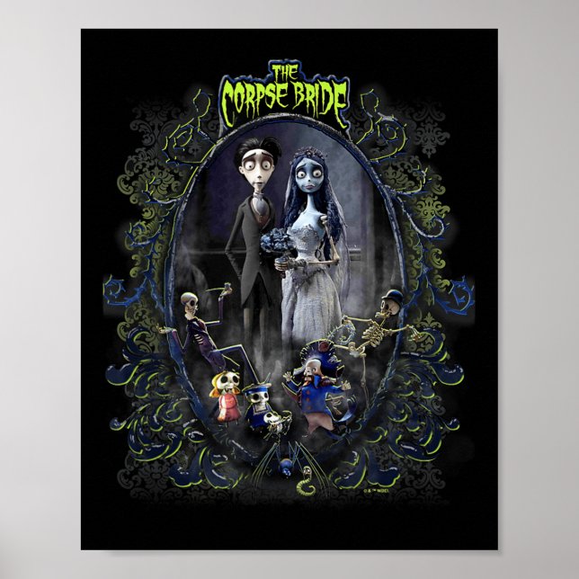 Poster Corpse Noiva O &amp; O Quadro De Assustação Da Noi (Frente)