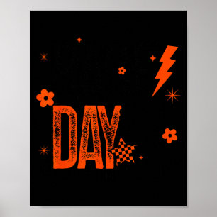 Poster Corredor do Dia de Corrida de Cross Country Atleti
