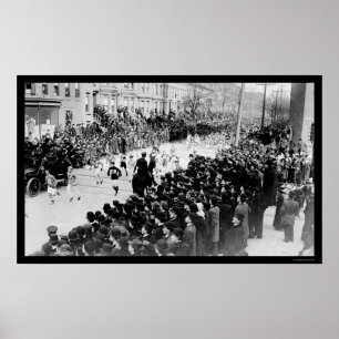 Poster Corredores na maratona 1909 de Brooklyn