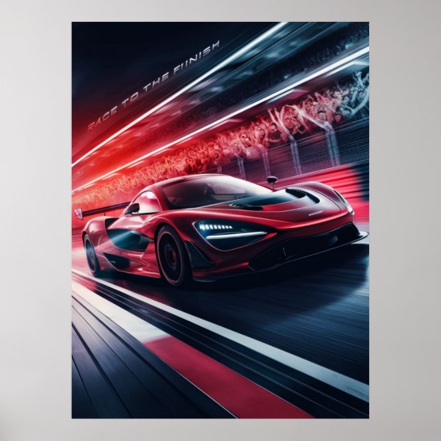 Poster Corrente de velocidade (Frente)