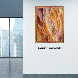 Poster Correntes Douradas