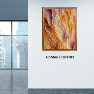 Poster Correntes Douradas