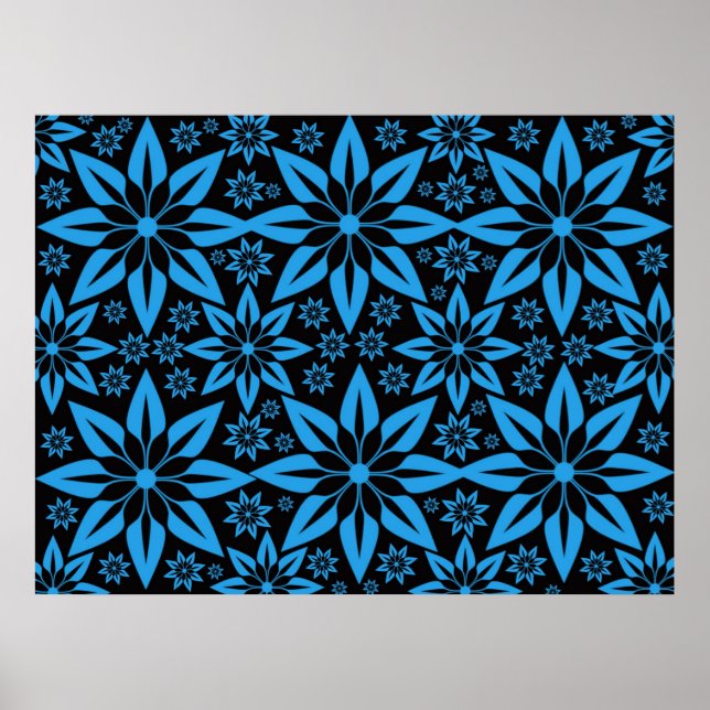 Poster correria azul (Frente)