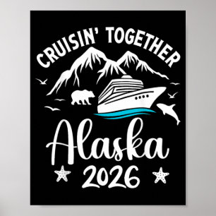Poster Correspondência de Família Amigos e Grupo Alaskan 