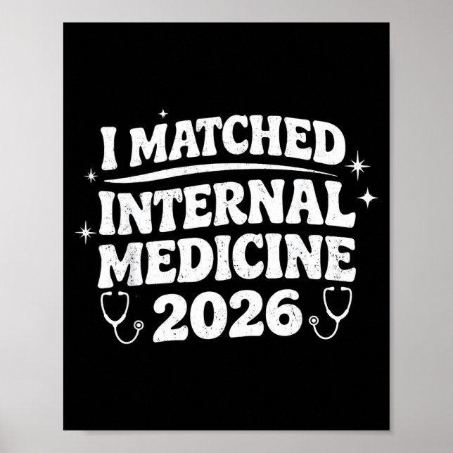 Poster Correspondeu à residência de medicina interna dia  (Frente)