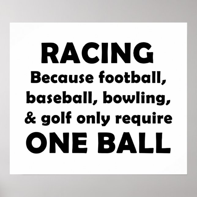 Pôster Corrida (Frente)