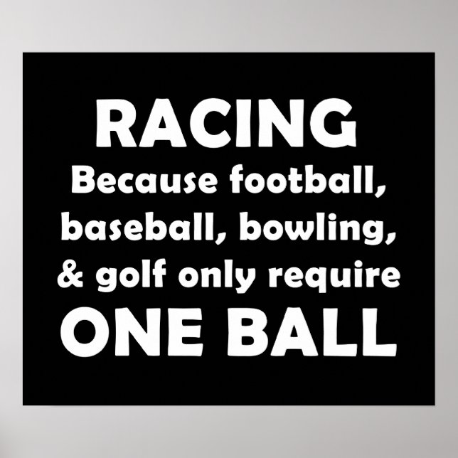 Pôster Corrida (Frente)