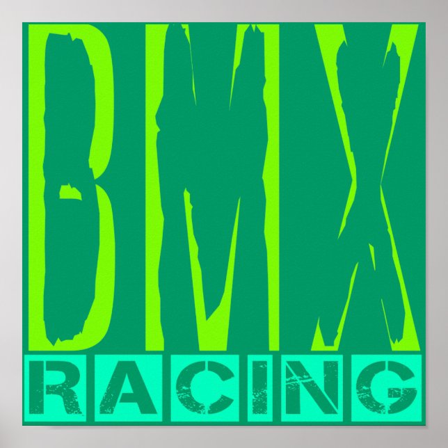 Pôster Corrida BMX (Frente)