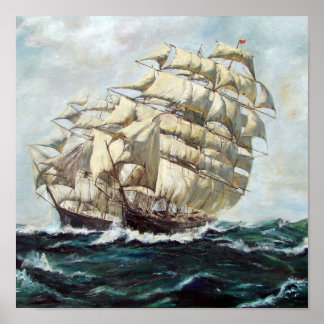 Pôster Corrida das Frigatas de Navegação