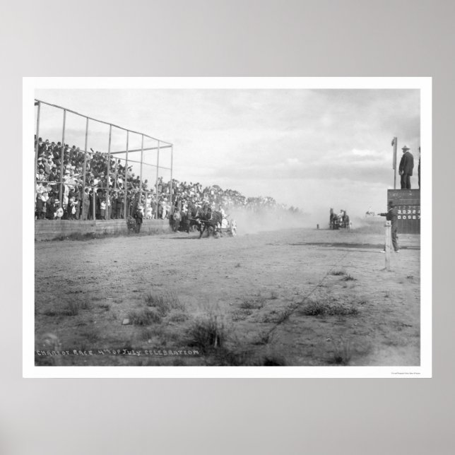 Pôster Corrida De Carro No Alasca 1926 (Frente)