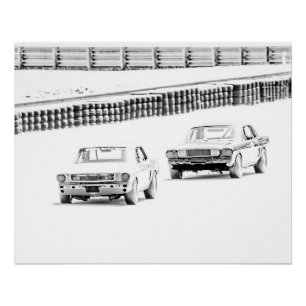 Pôster Corrida de Cavalo