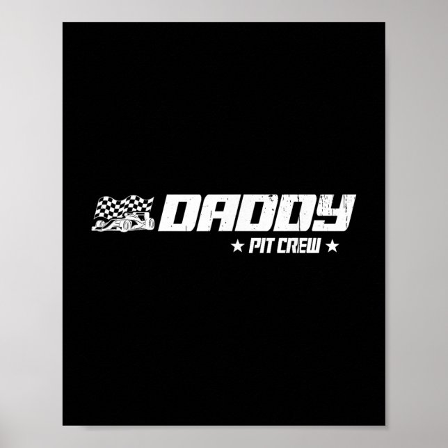 Poster Corrida de Corrida de Carro de pai (Frente)