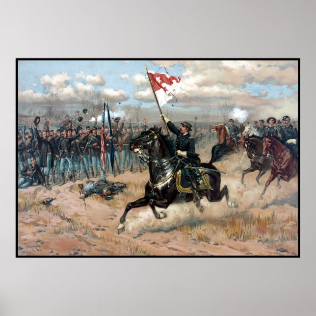 Pôster Corrida de Sheridan - Guerra Civil (Frente)