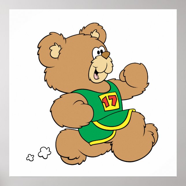 Pôster Corrida em execução (Frente)