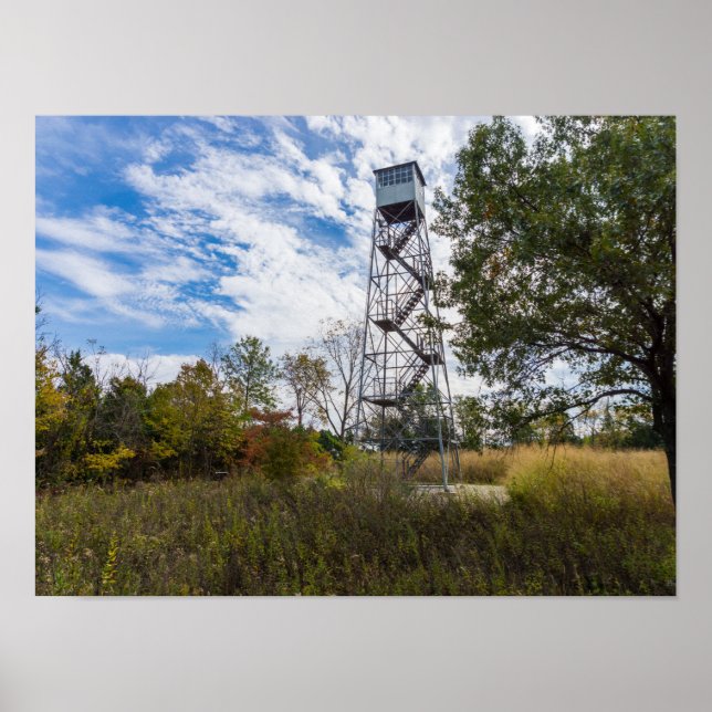 Poster Corrida em Torre de Fogo (Frente)