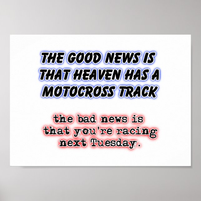 Poster Corrida no Céu Cartaz de Motocross de Bicicleta de (Frente)
