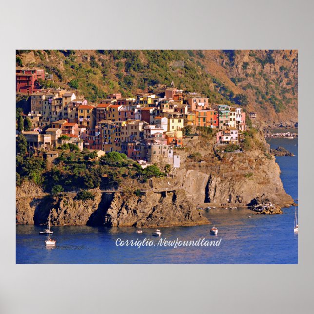 Poster Corriglia, Terra Nova (Frente)