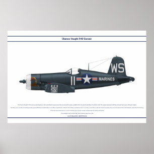Poster Corsair USA VMF-323