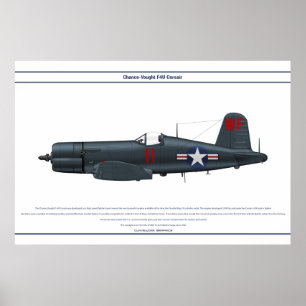 Poster Corsário EUA VMF-513