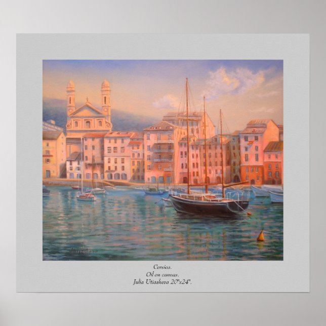 Pôster Córsega. (Frente)