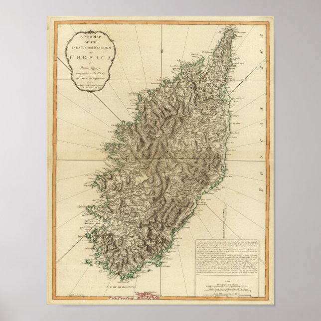 Pôster Córsega 2 (Frente)