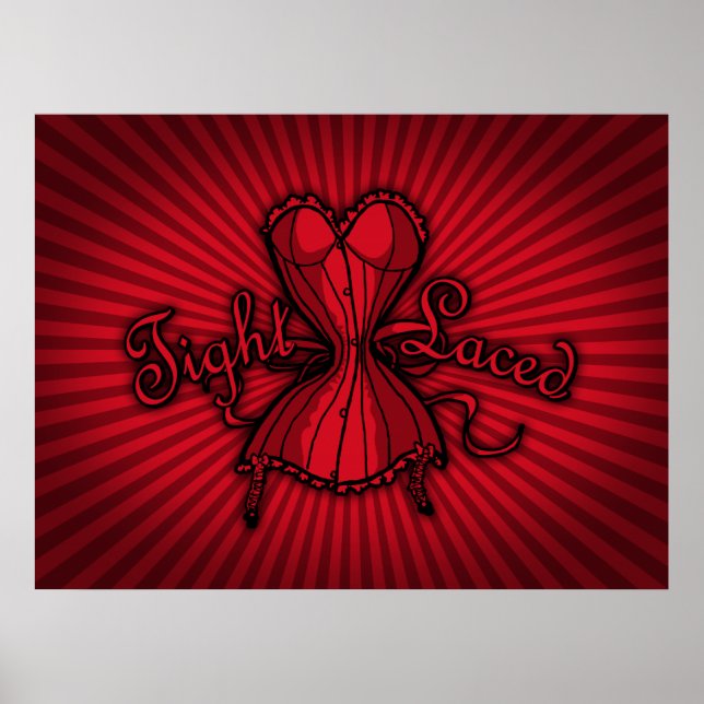 Pôster Corset Apertado (Frente)