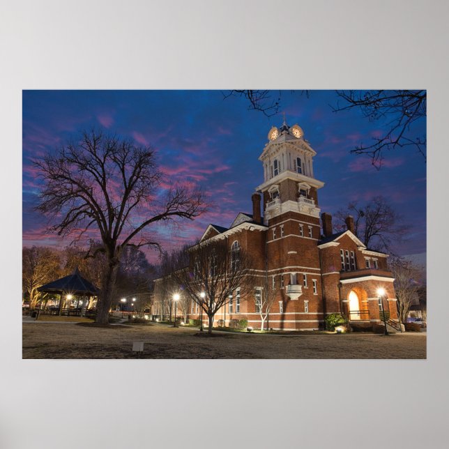 Poster Corte noturno (Frente)