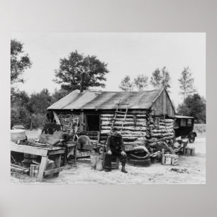 Poster Corte-Sobre a terra Fazendeiro, 1937