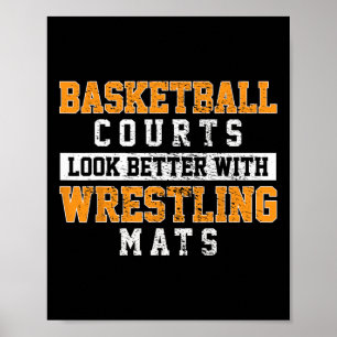 Poster Cortes De Basquete Parecem Melhores Com Lutas