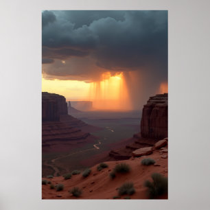 Poster Cortinas de Luz