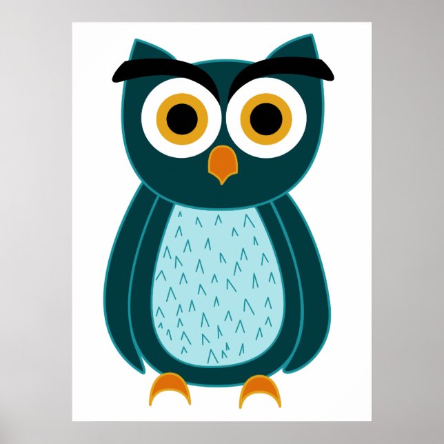 Pôster coruja (Frente)