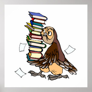 Poster Coruja de Octavian