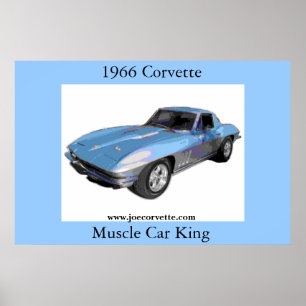 Pôster Corveta 1966