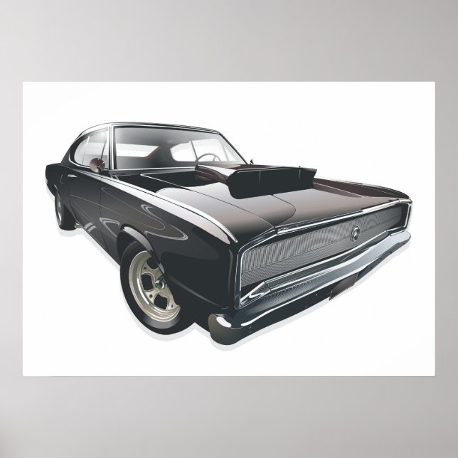 Poster Corvette (Frente)