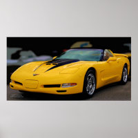 POSTER CORVETTE