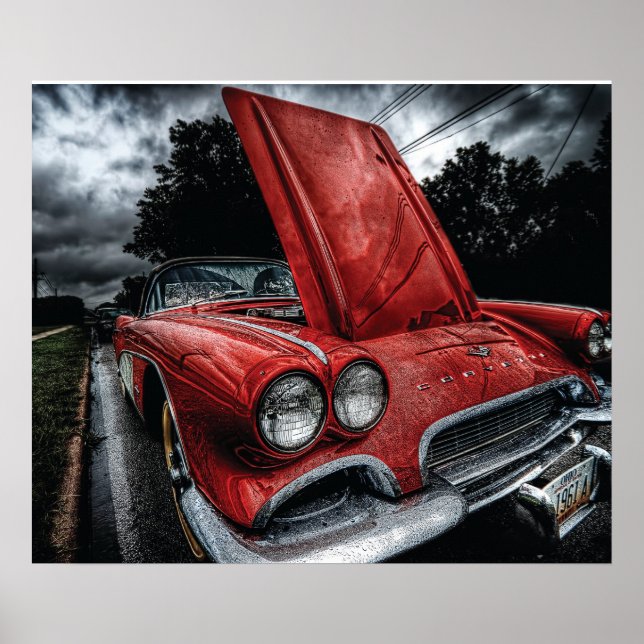 Pôster Corvette (Frente)