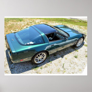 Poster Corvette C4 1992