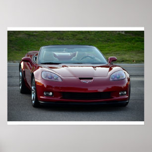 Pôster Corvette C6 Grand Sport Convertible