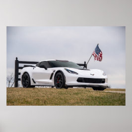 Poster Corvette C7 Z06