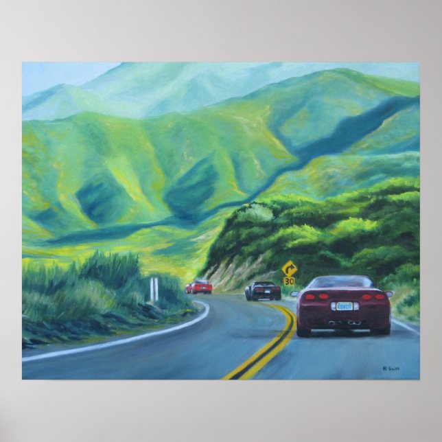 Pôster Corvette Caravan (Frente)